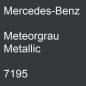 Preview: Mercedes-Benz, Meteorgrau Metallic, 7195.